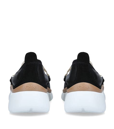 chloe black trainers|chloe sneakers sonnie.